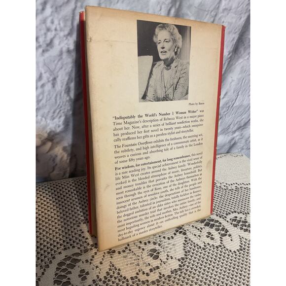 1956 The Fountain Overflows, Rebecca West, Viking Press Hardcover - Picture 3 of 10